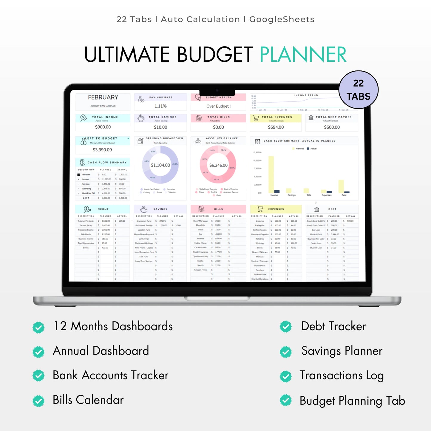 The Budget Planner You'll Actually Stick With